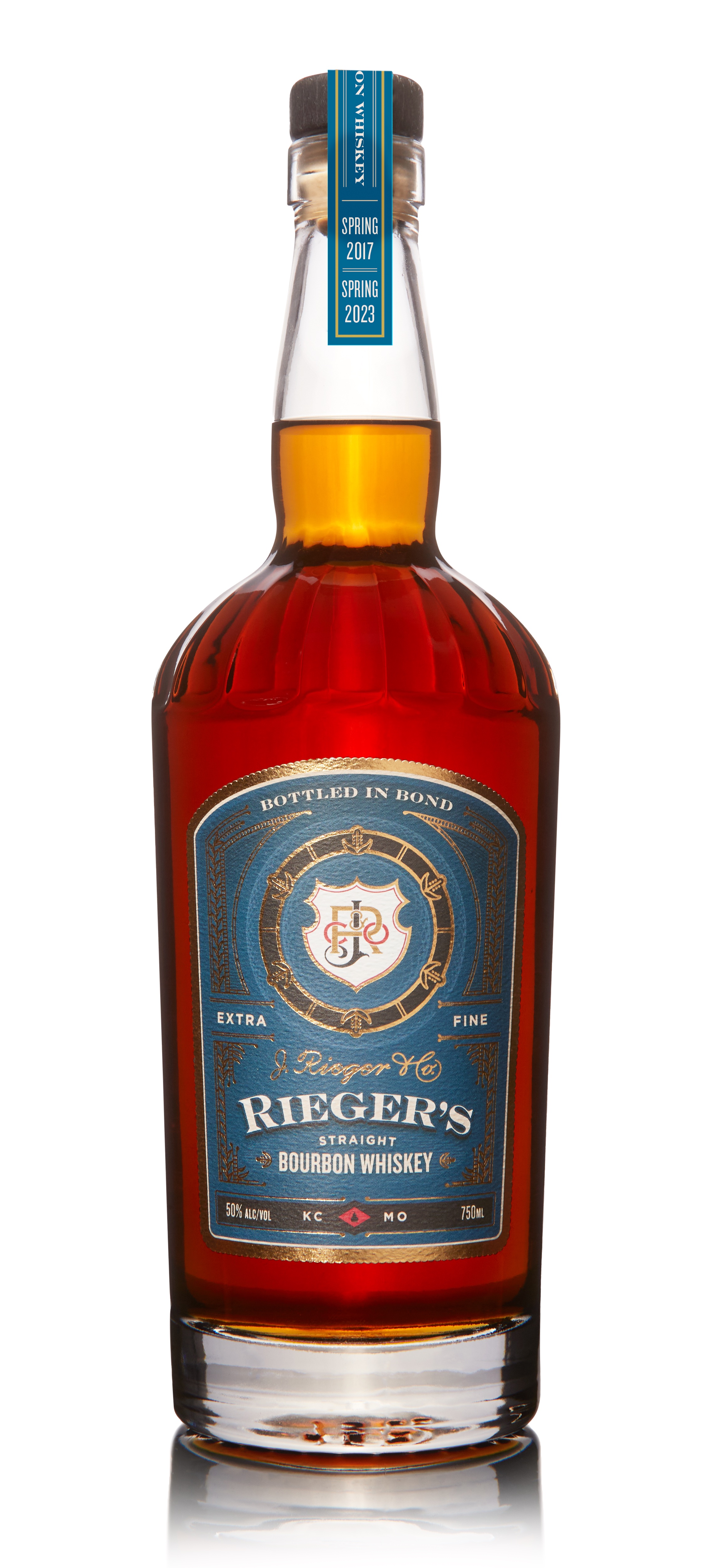 Rieger's Straight Bourbon Whiskey Bottled In Bond